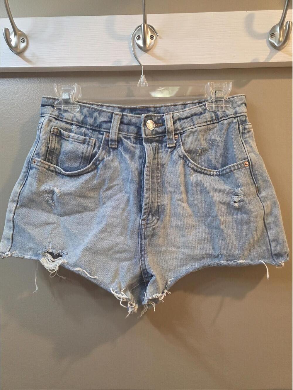 Wild Fable Women Blue Jean Shorts, Size 2